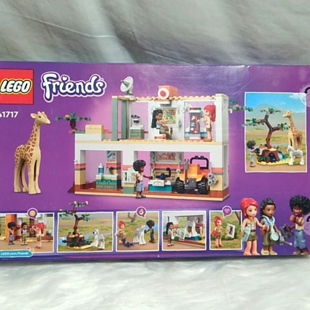 NWT Lego Friends 7+ 41717 Mia's Wildlife Rescue 430 pcs Building Toy